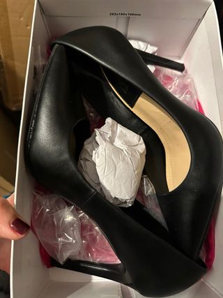 Zapatos de tacón negros