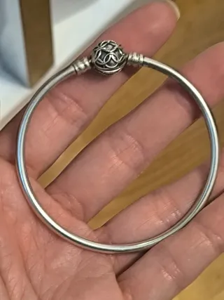 Pulsera Pandora Plata Ajustable