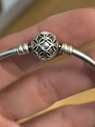 Pulsera Pandora Plata Ajustable