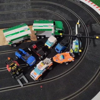 Lote Lego City Usado Viaturas