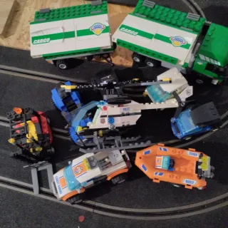 Lote Lego City Usado Viaturas