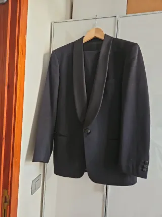 Smoking Traje de fiesta Cortefiel negro talla 50