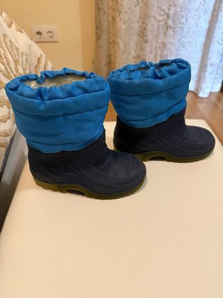 Botas Nieve Niña Talla 25/26 Azul
