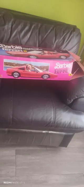 Ferrari Barbie Coche Rojo