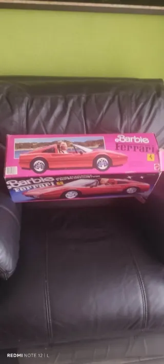 Ferrari Barbie Coche Rojo