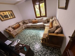 Salón marroquí y sofas  espuma a medida