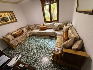 Salón marroquí y sofas  espuma a medida