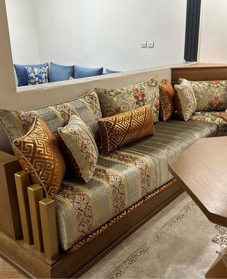 Salón marroquí y sofas  espuma a medida