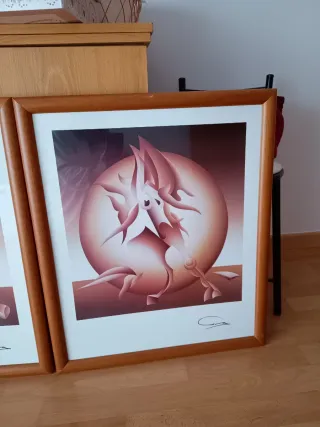 Cuadros vintage abstractos