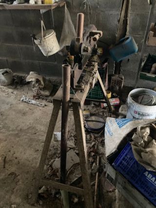 Máquina industrial antigua