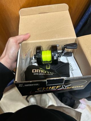 Carrete de pesca casting