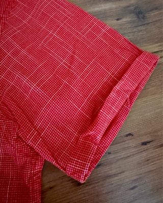 Camisa Jack & Jones roja manga corta