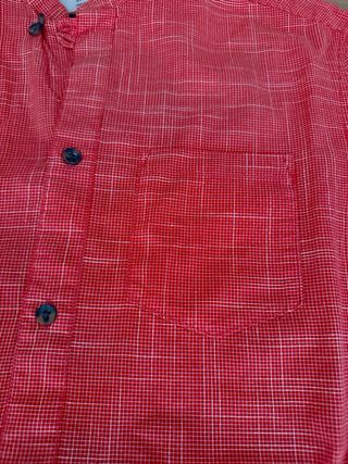 Camisa Jack & Jones roja manga corta