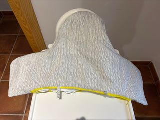 Trona infantil blanca