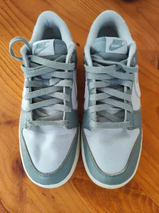 Nike Dunk Low Talla 42 Gris Blanco