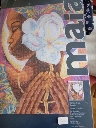 Kit Punto de Cruz Magnolia Keith Mallett