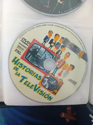 DVD Historias de la Televisión