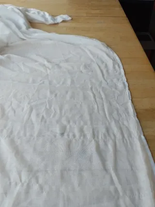 Cortina Casaeleccion Blanca Poliéster 136x488