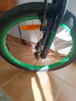 Bicicleta BMX Urban Warrior Negra/Verde