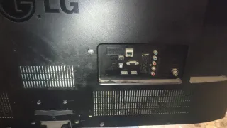 Televisión LG Negra