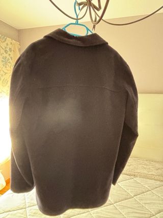 Abrigo Burberry Lana Merino Caballero Talla M