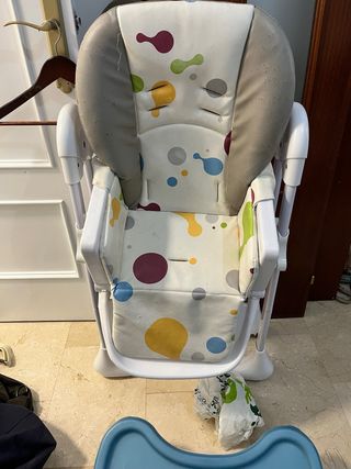 Trona bebé con cojín estampado