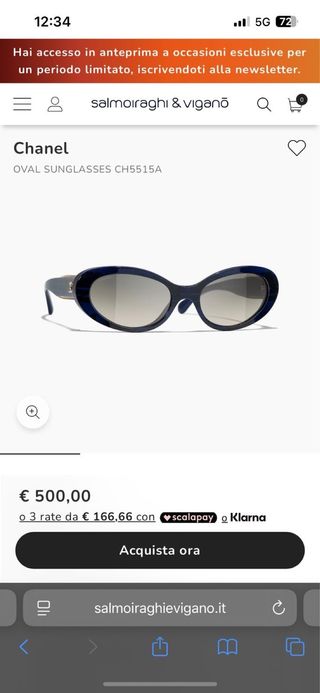 Chanel gafas de sol NUEVAS, varios modelos