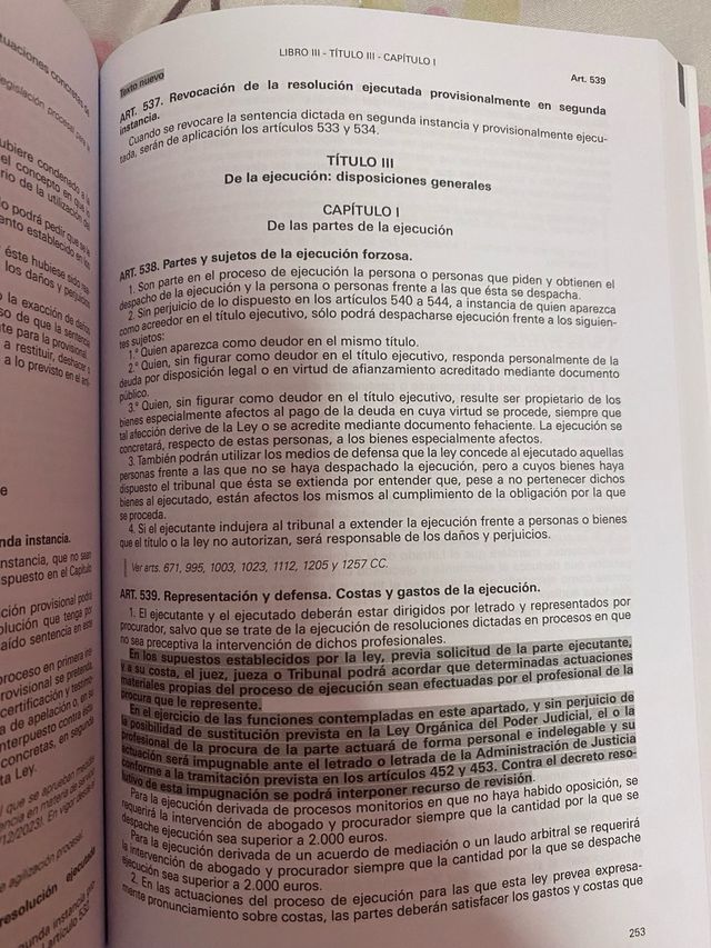 Ley de Enjuiciamiento Civil actualizado a 2025