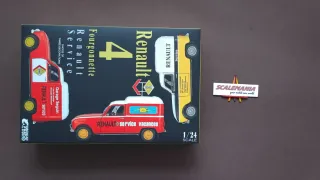 Renault 4 Fourgonnette maqueta 1/24 Ebbro