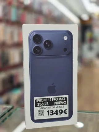 iPhone 17 Pro Max 256GB Azul