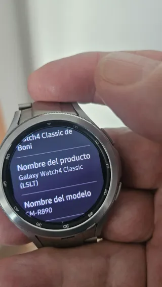 Samsung Galaxy Watch 4 Classic Plata