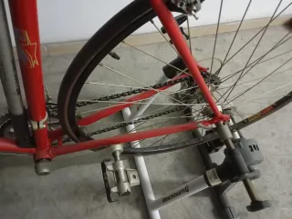 Bicicleta Carretera ZX 500 Adaptador Estática
