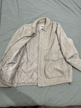 Chaqueta Zara Pana Beige