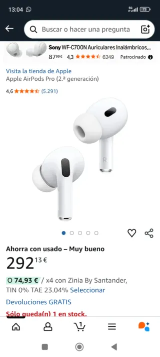 Apple AirPods Pro (2ª gen)