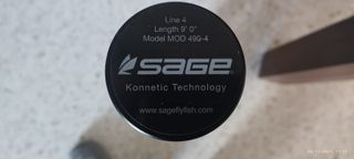 Caña de pesca Sage Mod Mosca Trucha