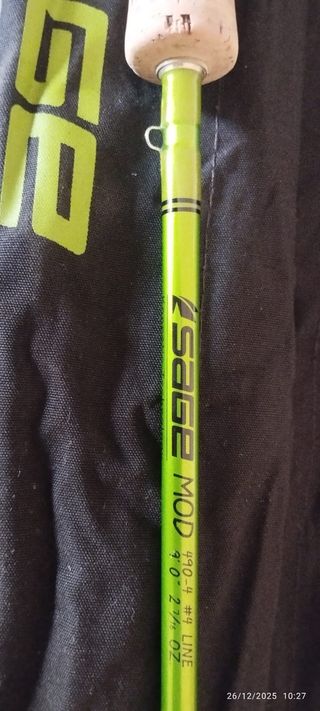 Caña de pesca Sage Mod Mosca Trucha