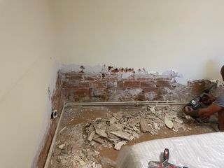 tratamiento y saneamiento de humedades.