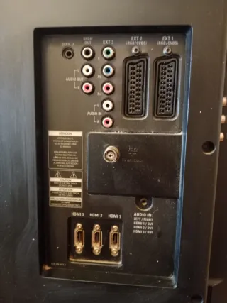 TV Philips Negra 32 pulgadas