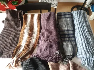 Bufandas de punto calentitas