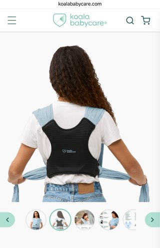 Fular Portabebés Koala Cuddle Band Gris