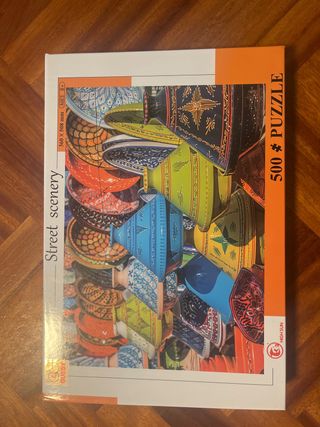 Puzzle 500 piezas Street Scenery