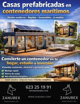 Viviendas en contenedores marítimos