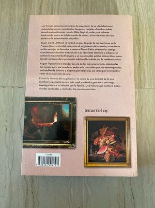 Libro: La historia secreta de los Thyssen