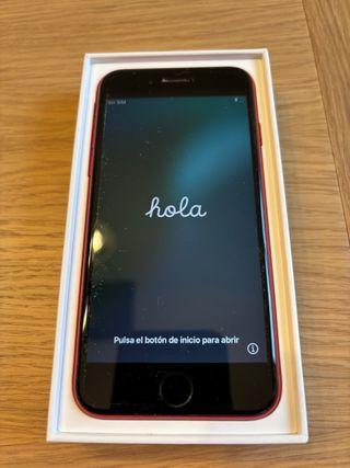 iPhone SE Rojo