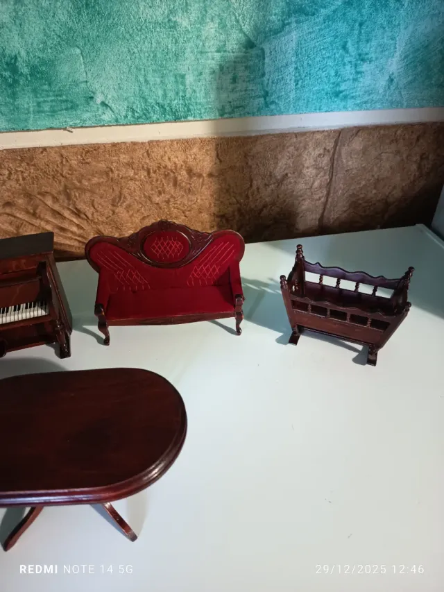 Lote Muebles Casa Muñecas Miniatura