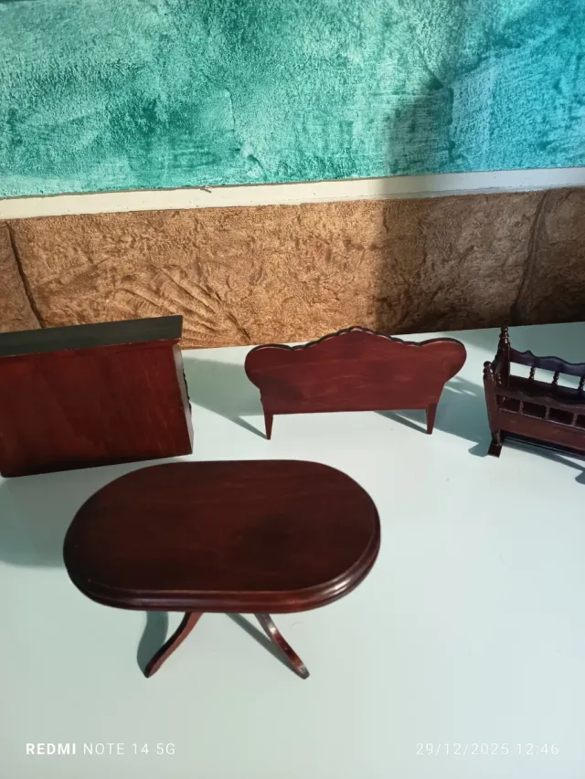 Lote Muebles Casa Muñecas Miniatura