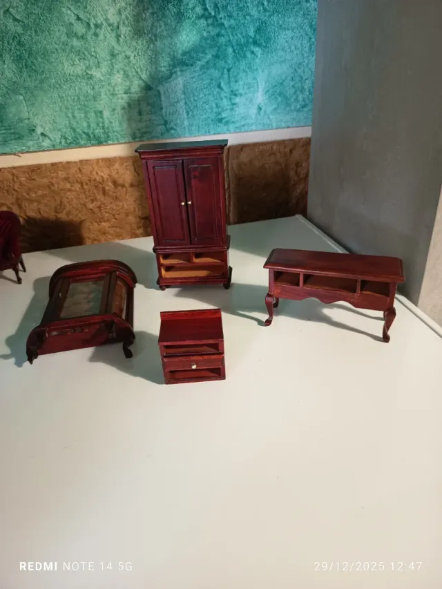 Lote Muebles Casa Muñecas Miniatura