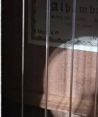 Alhambra 4P Guitarra Clásica
