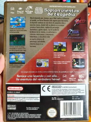 Zelda The Wind Waker Edición Limitada GameCube
