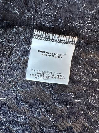 Blusa Indian Rose encaje y gasa